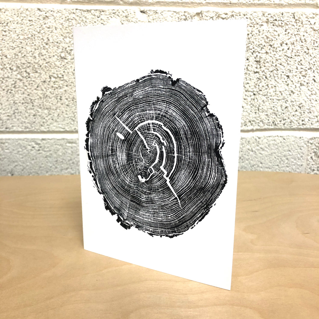 Stampede Creek Tree Card Print