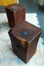 Load image into Gallery viewer, Black Walnut Timber Side Table
